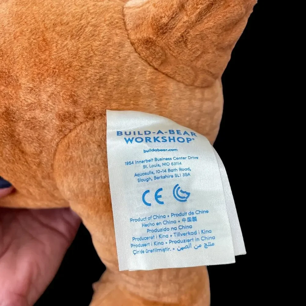 Build A Bear Plush Dinosaur Triceratops Stuffed Animal 2015 Retired BAB Toy READ